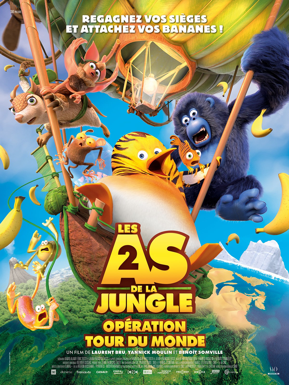 Les as de la jungle 2 - Opération tour du monde - film 2023