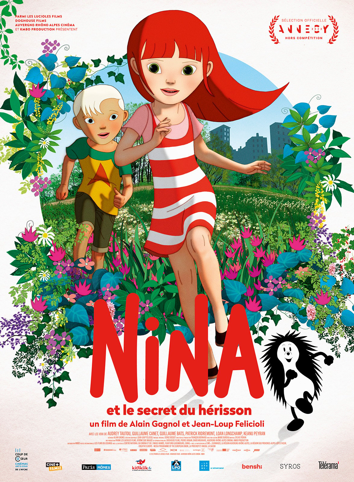 Nina et le secret du hérisson - film 2023