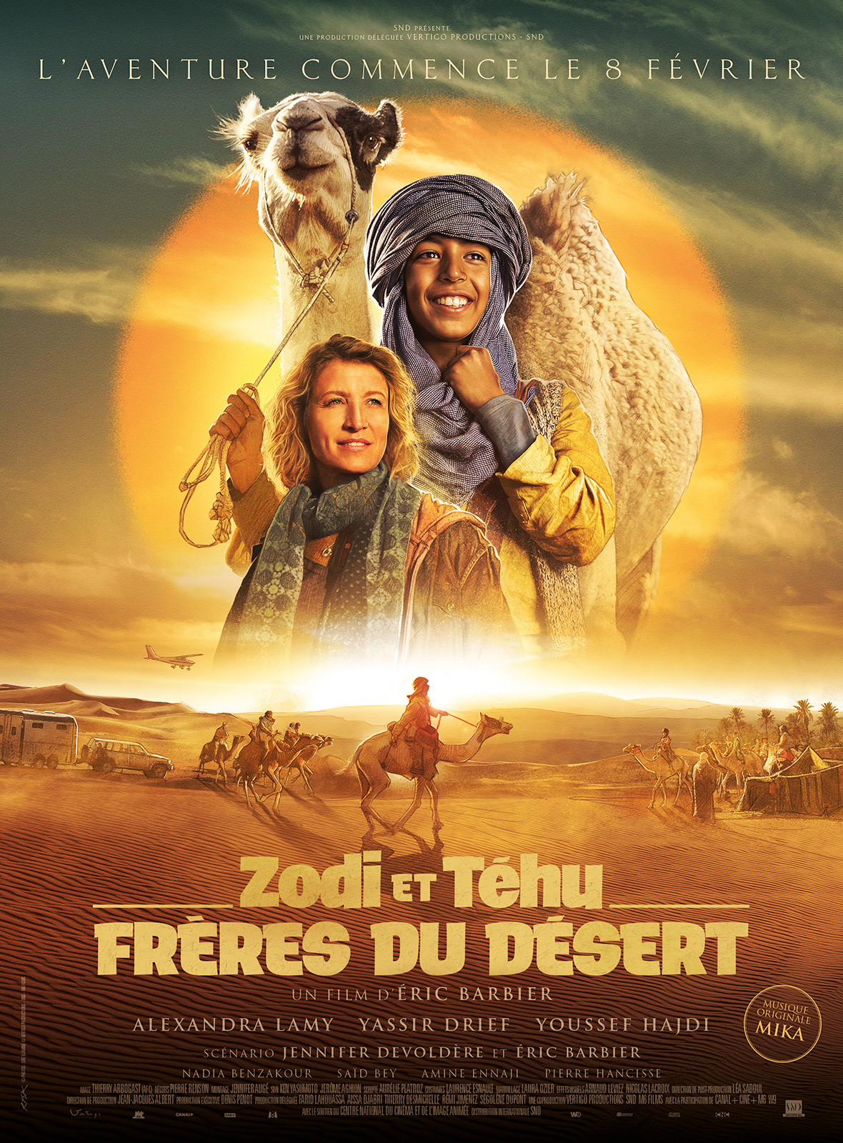 Zodi et Téhu, frères du désert - film 2023